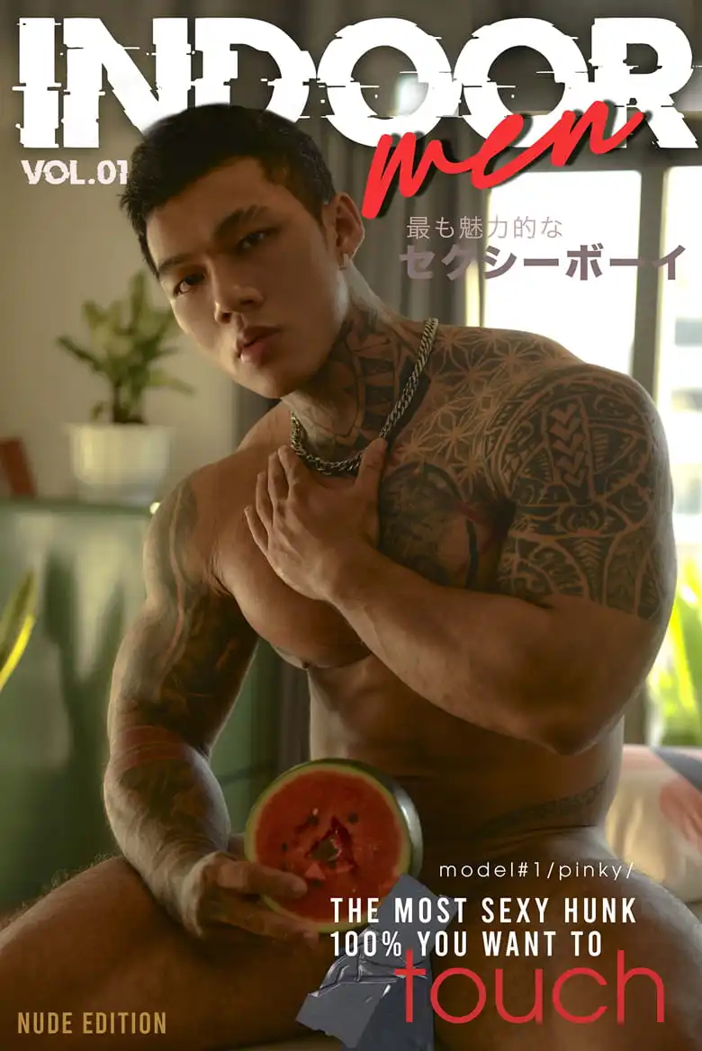 INDOORMEN NO.01 越男扛霸子-PINKY | 写真